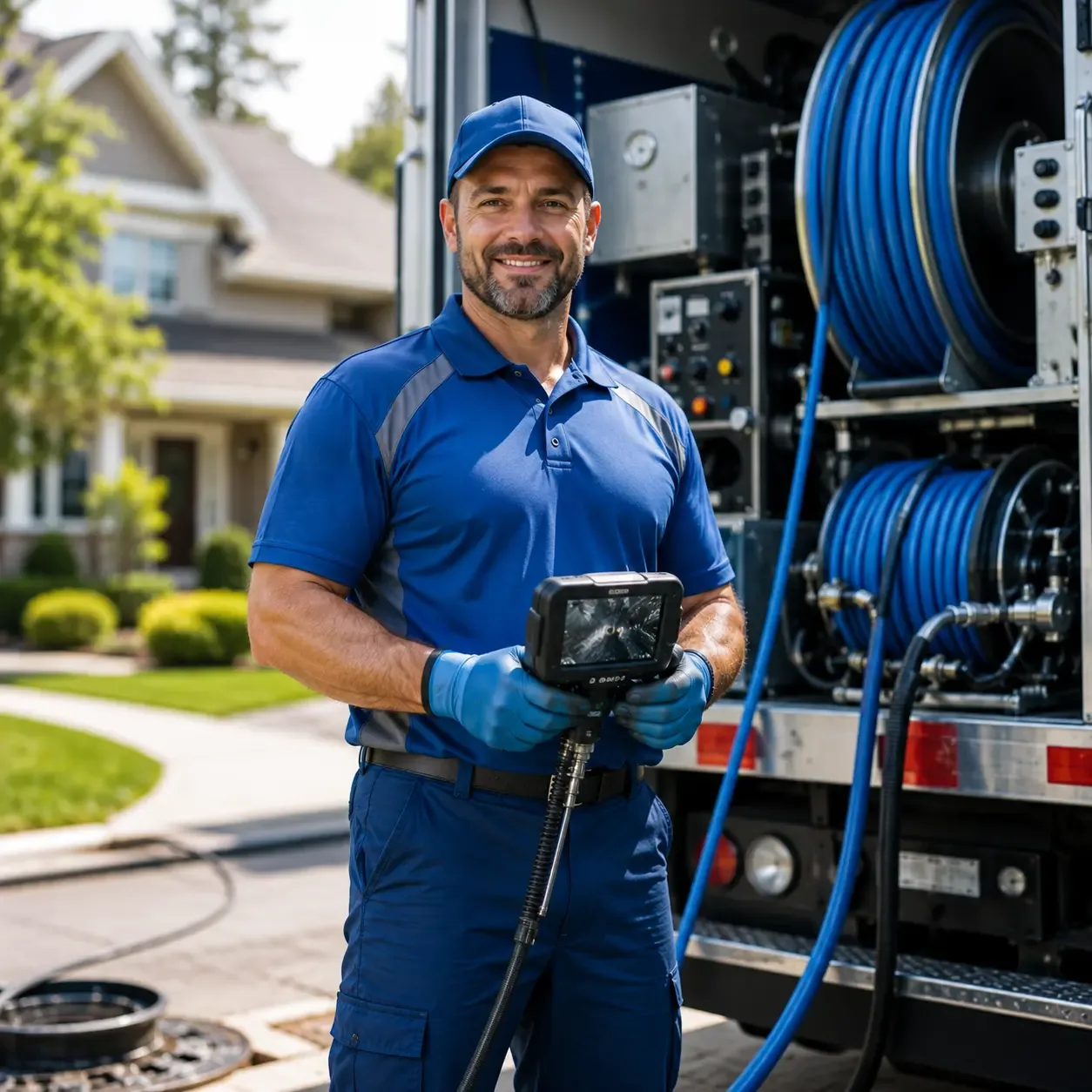 Local outdoor drain cleaning specialists in Martinsville, IL